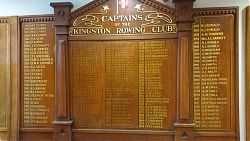 English Rowing Club Tradition: Die Namen aller Vorstände seit 1858